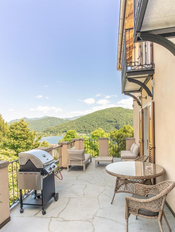 Castellino Bella Vista Apartment Ponte Tresa Exterior photo